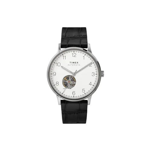 TIMEX Автоматический Механический Movement Мужские Часы 40 мм Белые