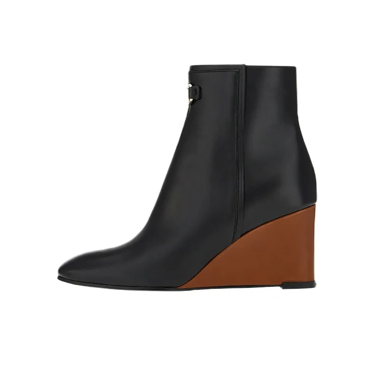 Ferragamo Ankle Boots Women's High Top Black