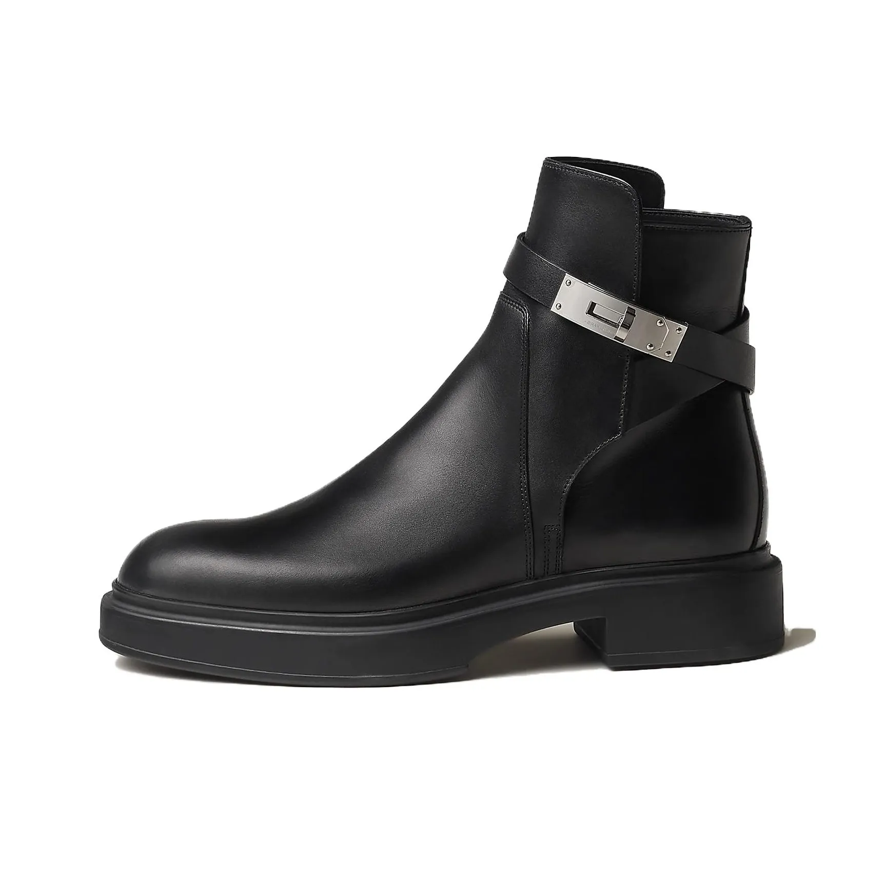 HERMES Ankle Boots Women's Black