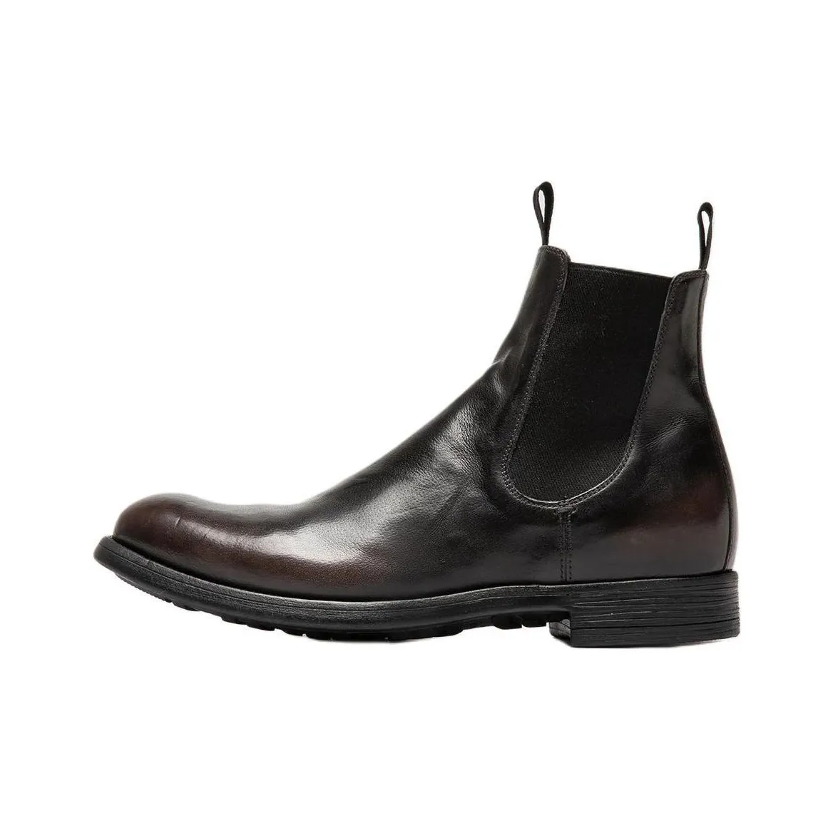 Officine Creative Chronicle Short Chelsea Boots 3cm Men's Black