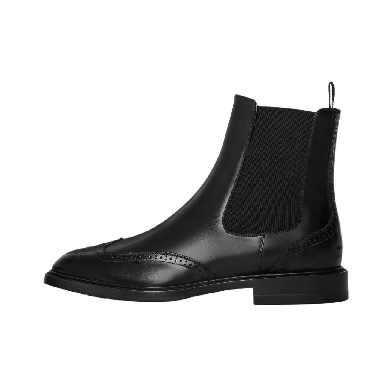 CELINE Donavan Short Chelsea Boots Men's Black