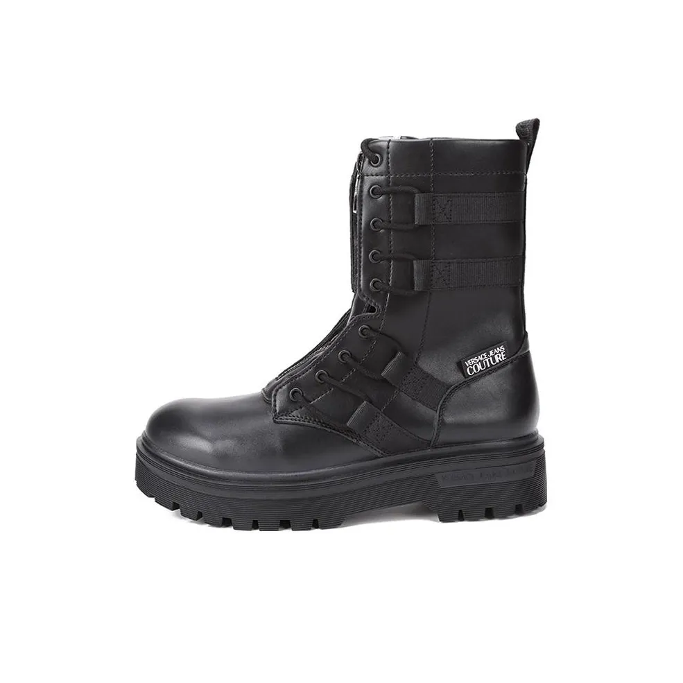 VERSACE JEANS Couture Ankle Boots Men's Black