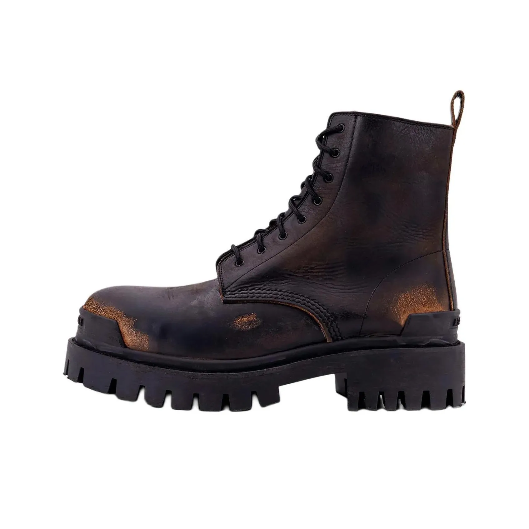 Balenciaga Strike Lace Up Boots