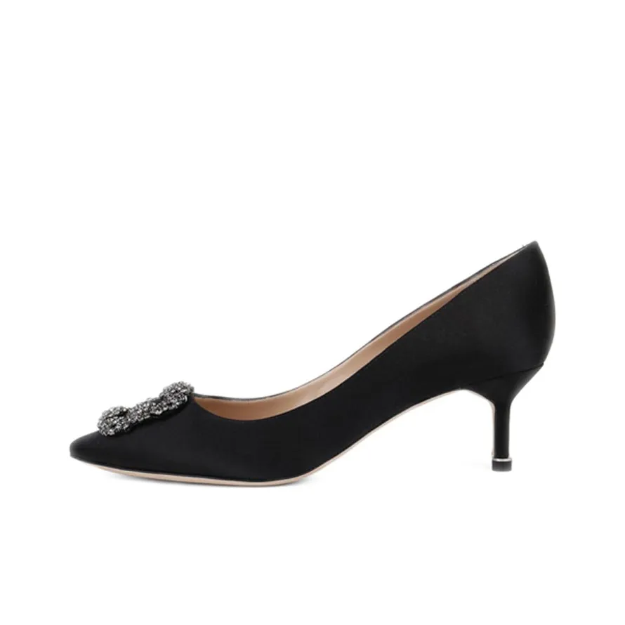 MANOLO BLAHNIK Hangisi Glitter 90mm Pumps