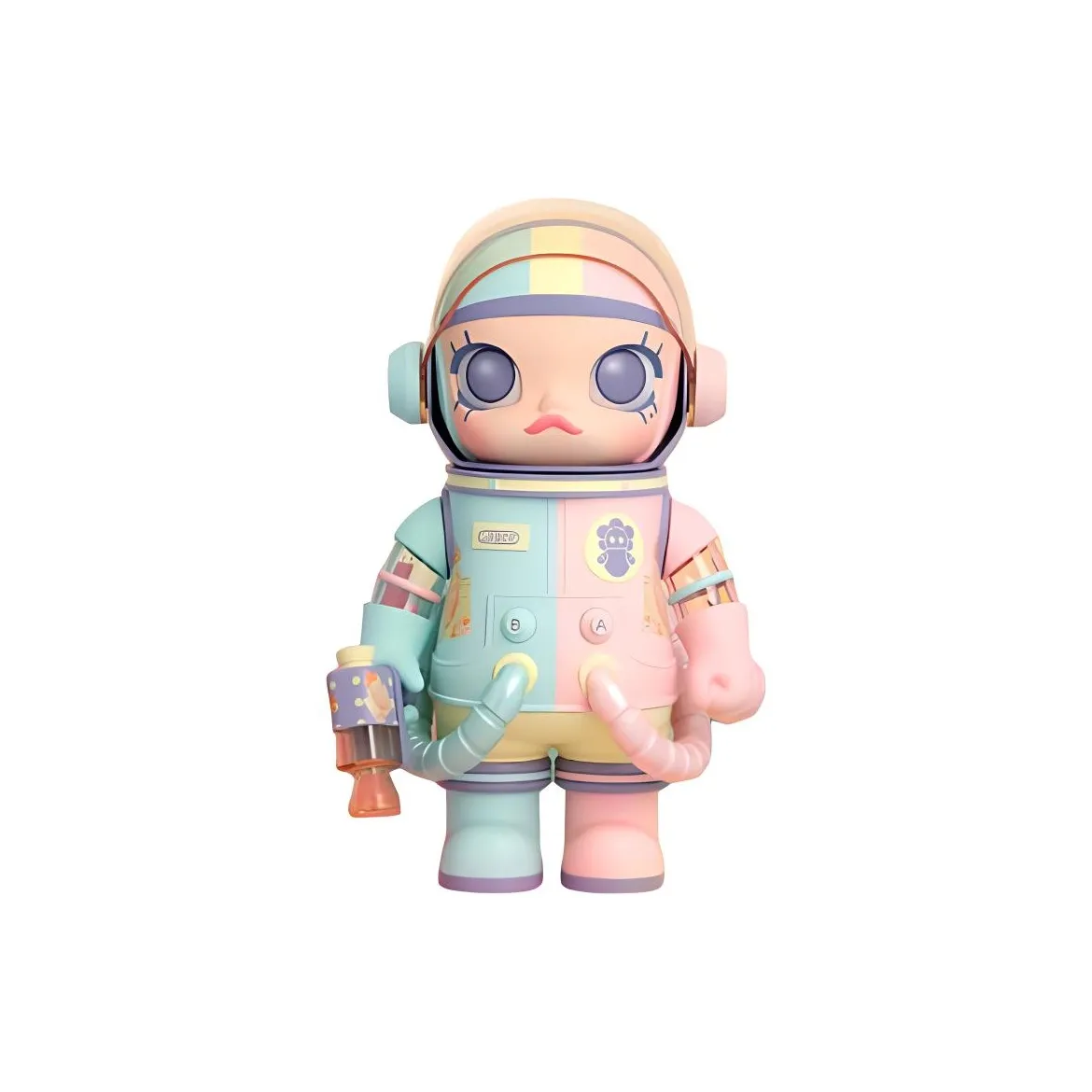 POP MART Коллаборация Edition x Mega SPACE MOLLY 100% Мед Молли Макарон Модные Фигурки