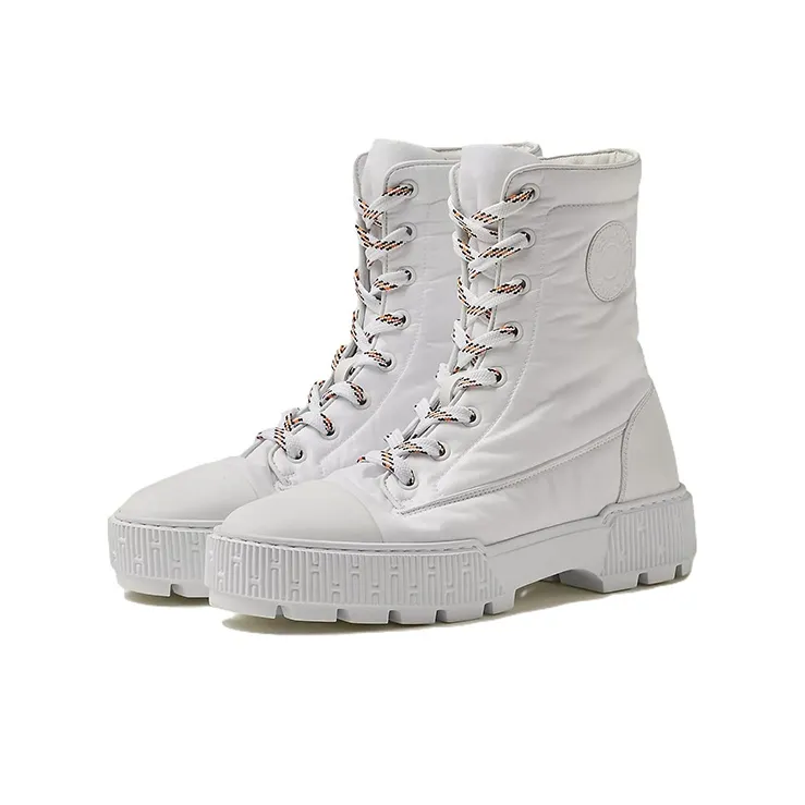 HERMES Ankle Boots Women's White