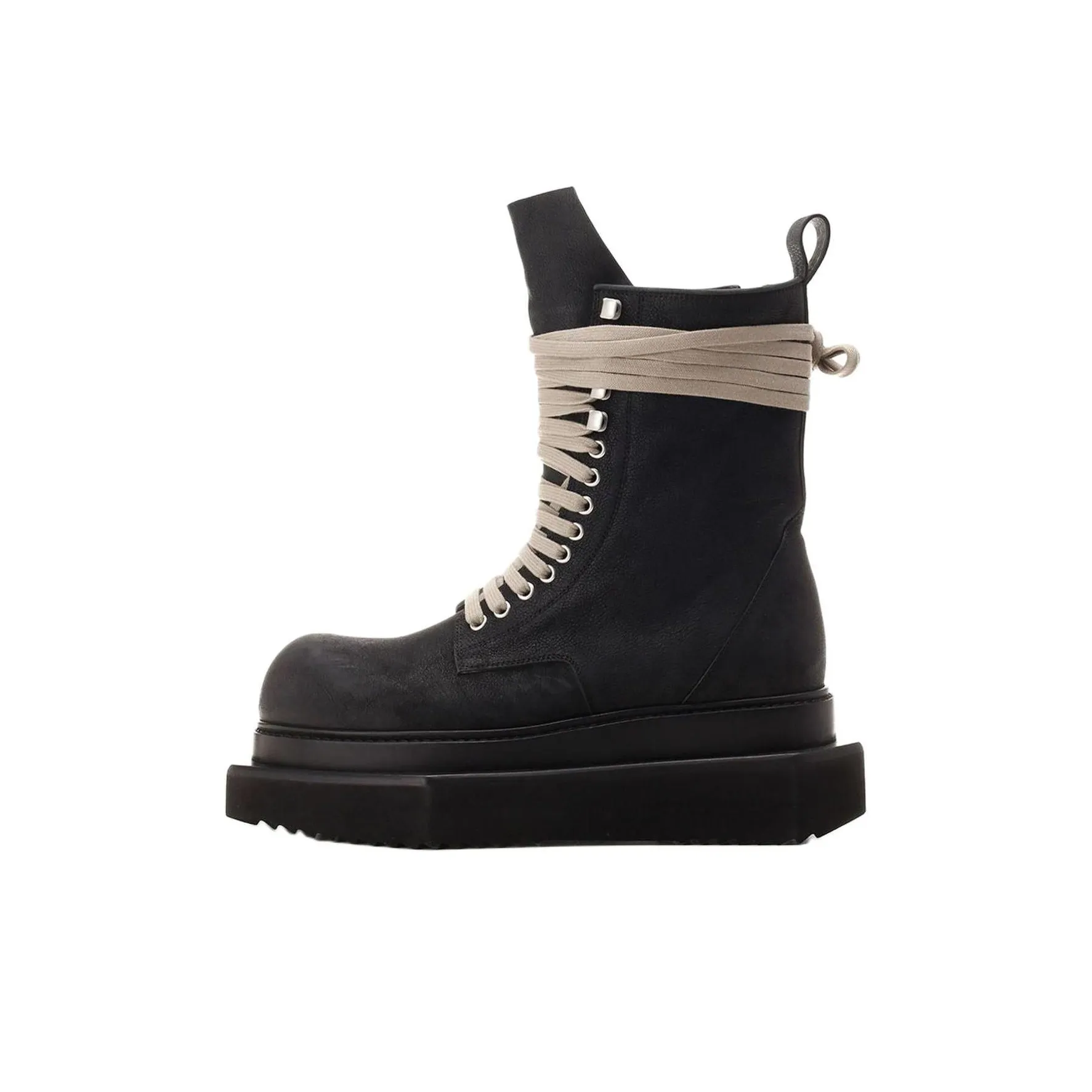 RICK OWENS Ankle Boots Men Black