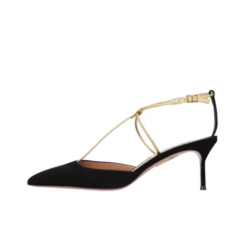 AQUAZZURA Высокие каблуки Черные Женские