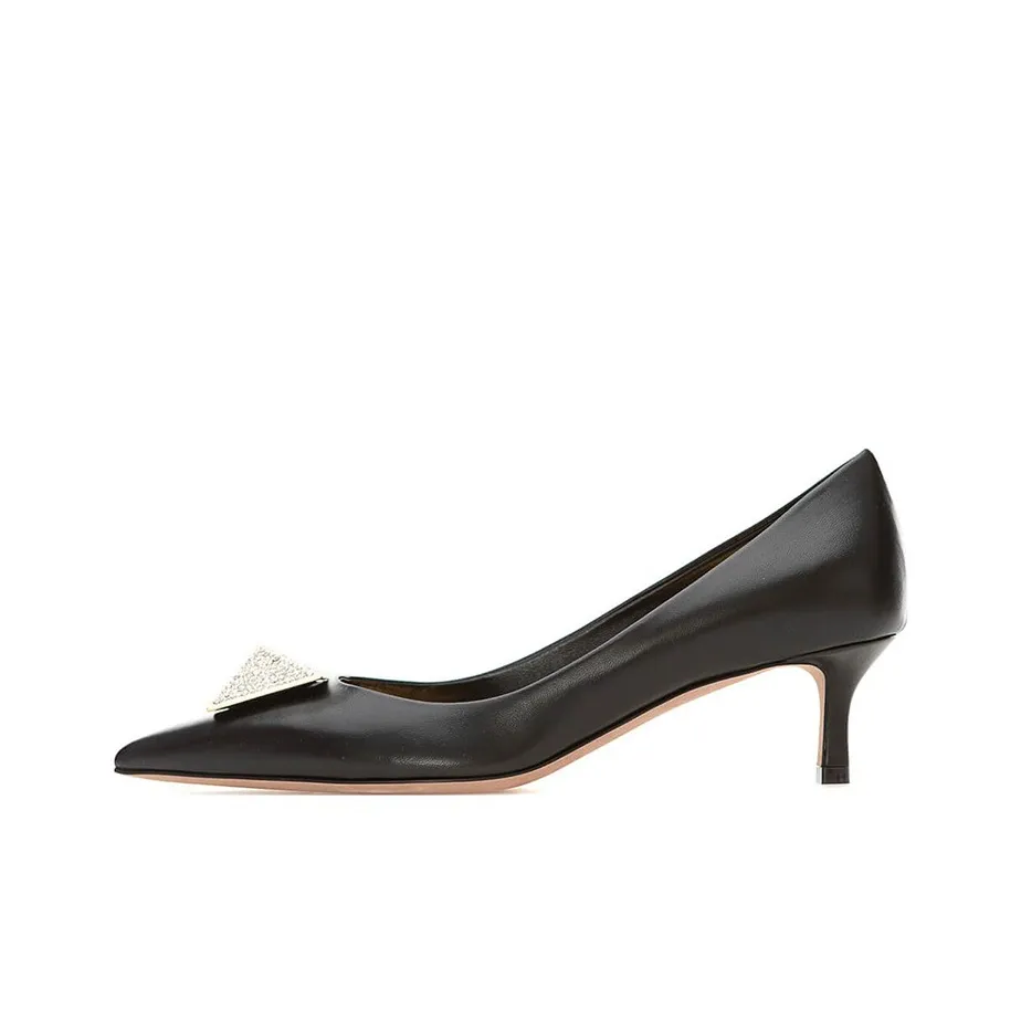 Valentino Garavani One Stud Pointed Tote Pumps