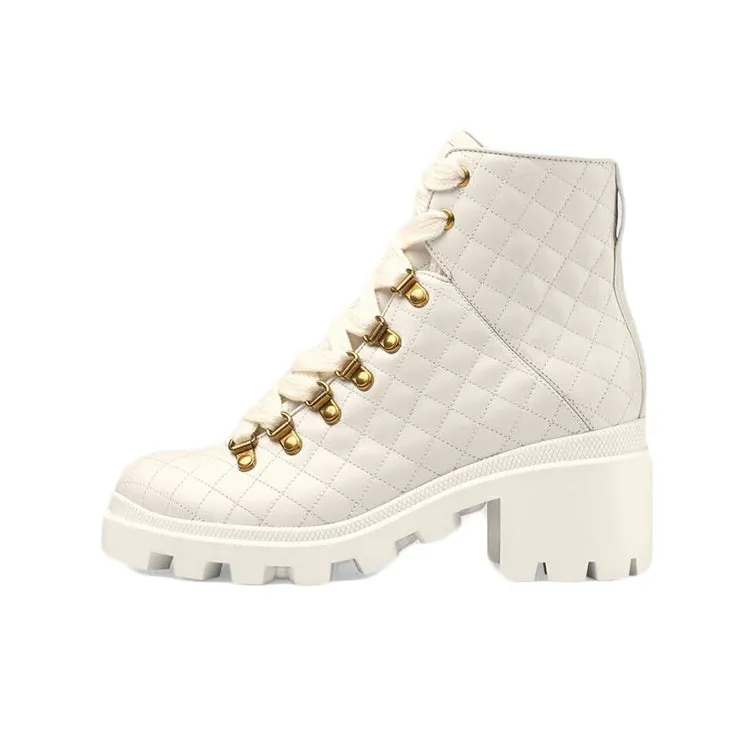 GUCCI Ankle Boots Women's White