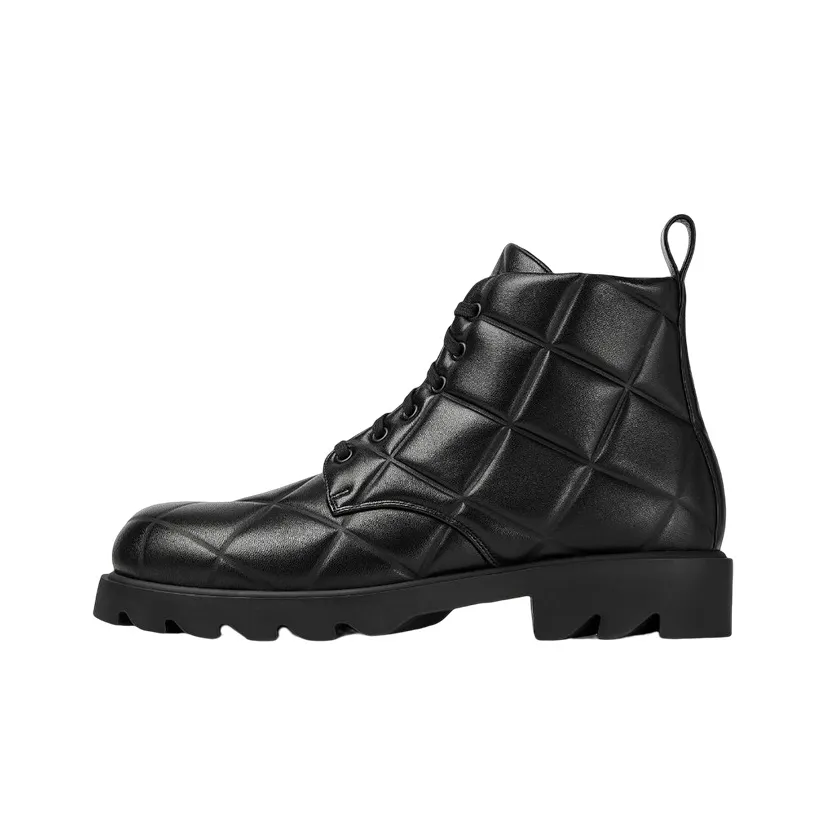 Bottega Veneta Strut Ankle Boots Men's Black