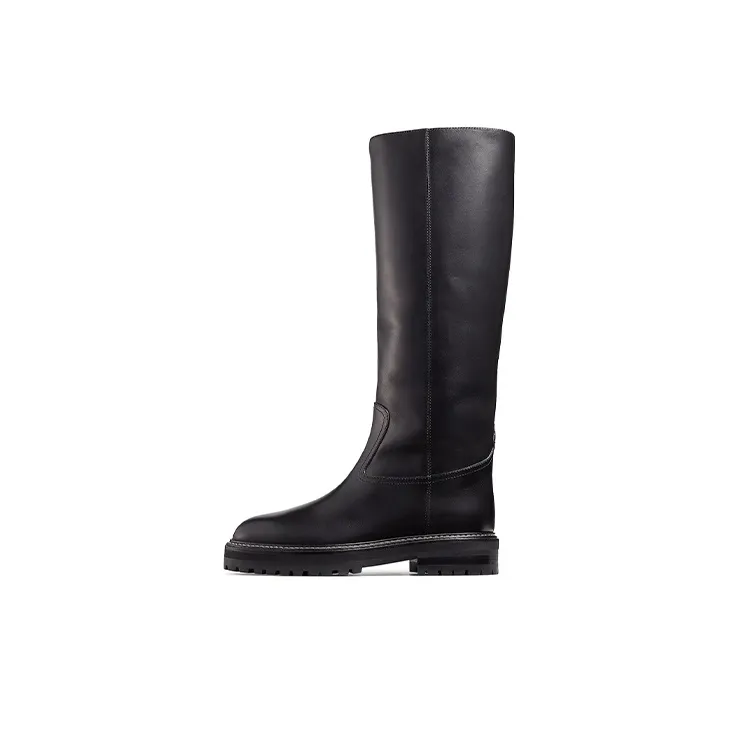 Jimmy Choo Zhou Yangjie Yomi Flat Knee high Boots Women's Black