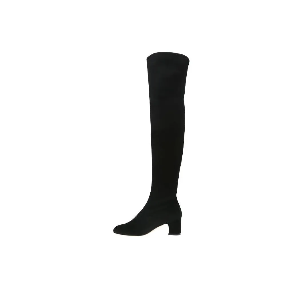 Stuart Weitzman/SW Over the knee Boots 4cm Women's Black