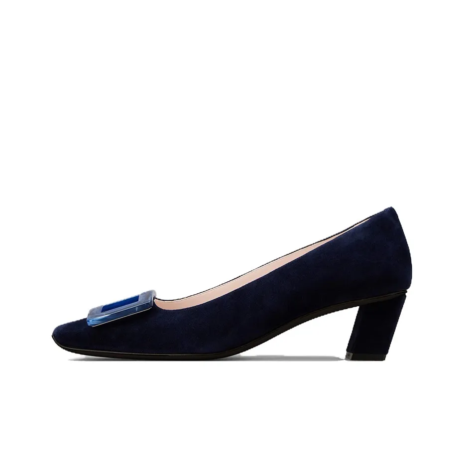 Roger Vivier Belle Vivier Square Toe Pumps
