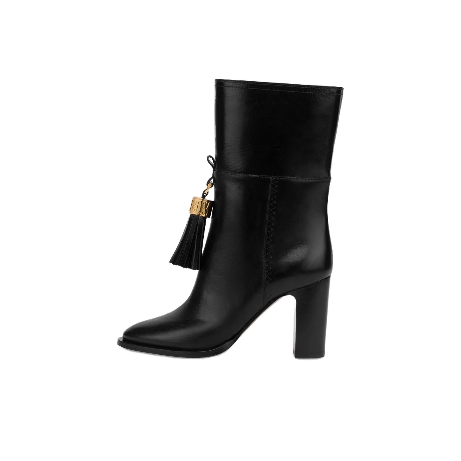 MOSCHINO Ankle Boots 8.5cm Women's Black
