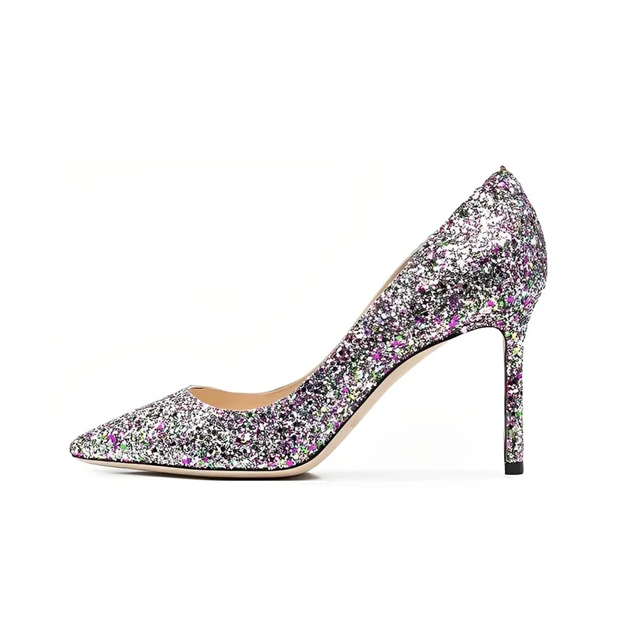 Jimmy Choo ROMY Slim Heel High Heels Women's Multicolor