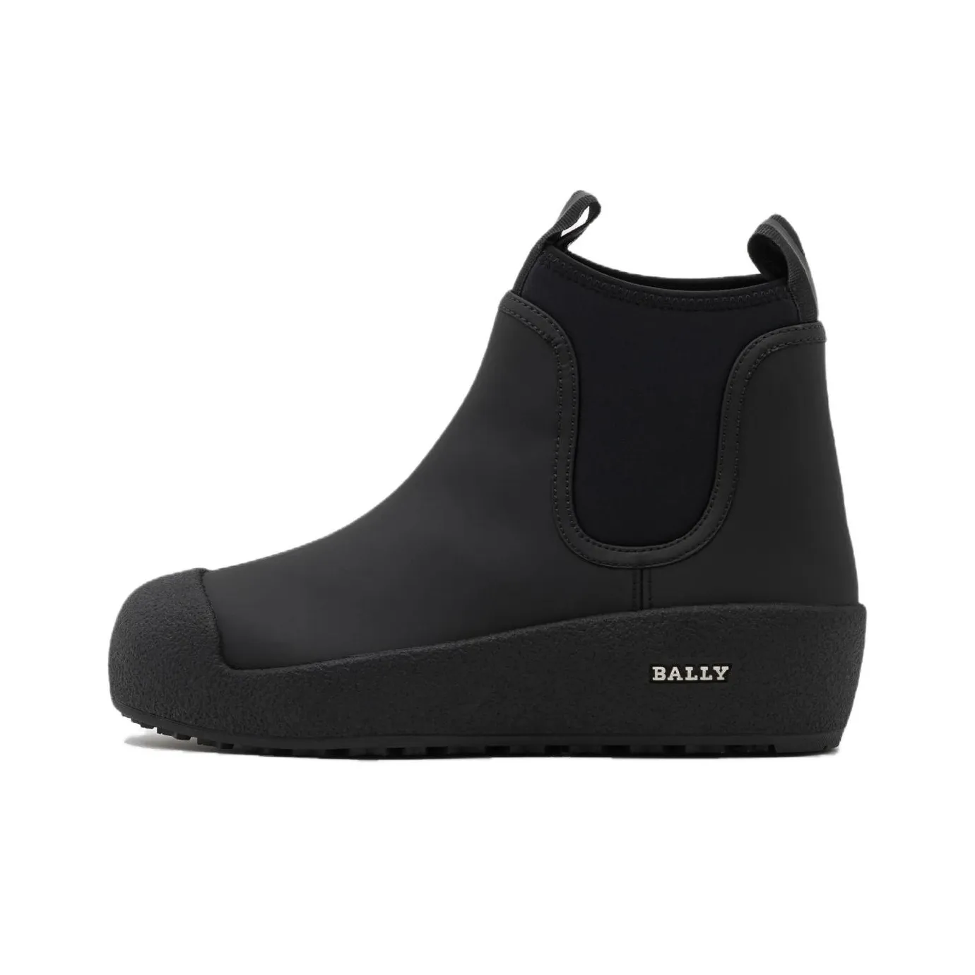 BALLY Short Chelsea Boots 3cm Women's Black
