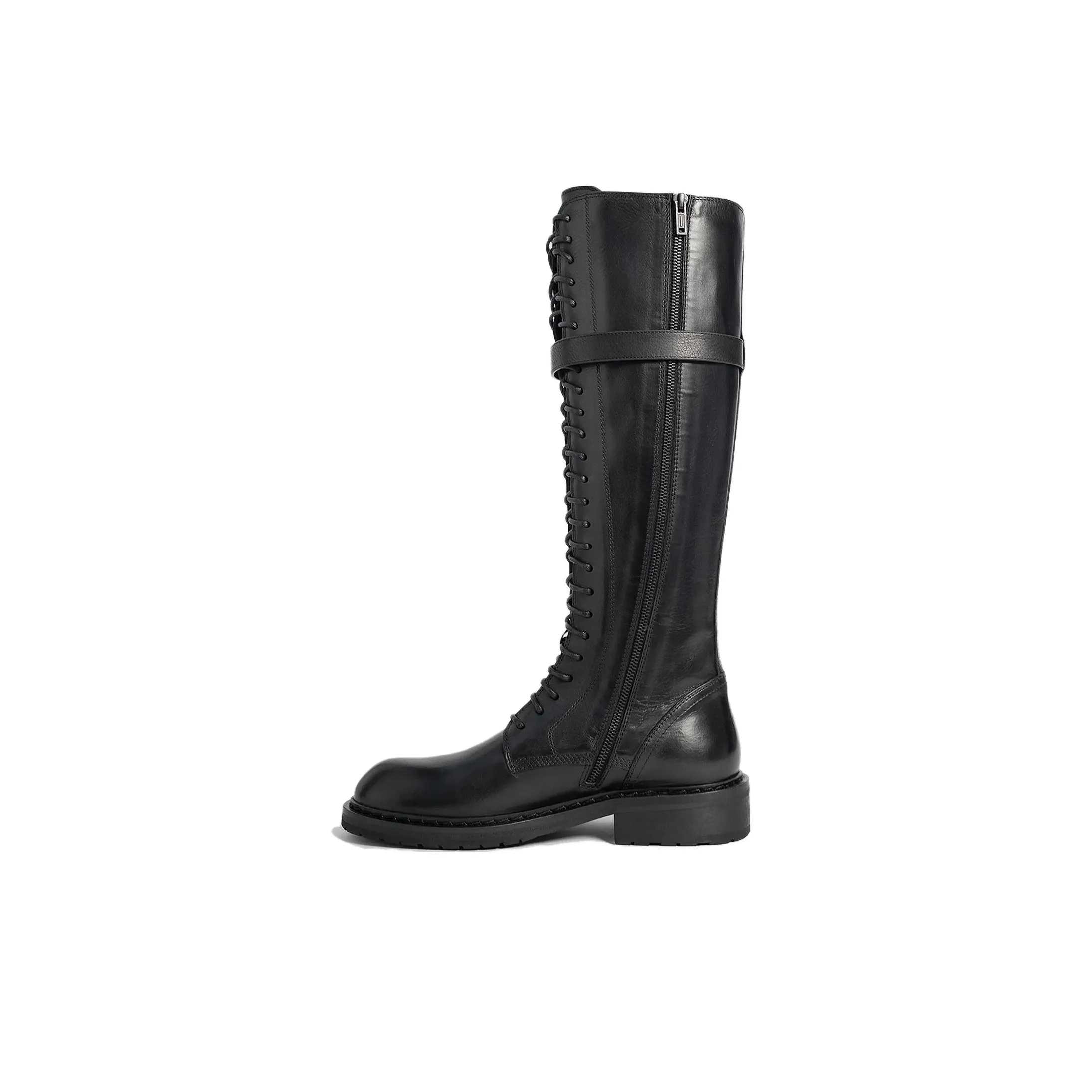 Ann Demeulemeester Knee high Boots 2.5cm Women's Black
