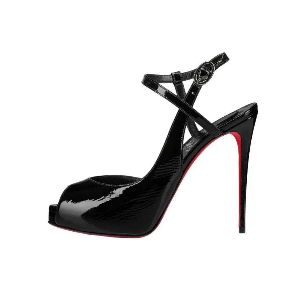 CL Jenlove Alta Slim Heel High Heels 12cm Women's Black