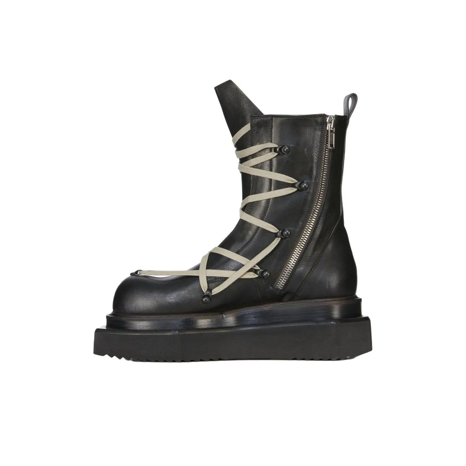 RICK OWENS/RO Ankle Boots Men's Black