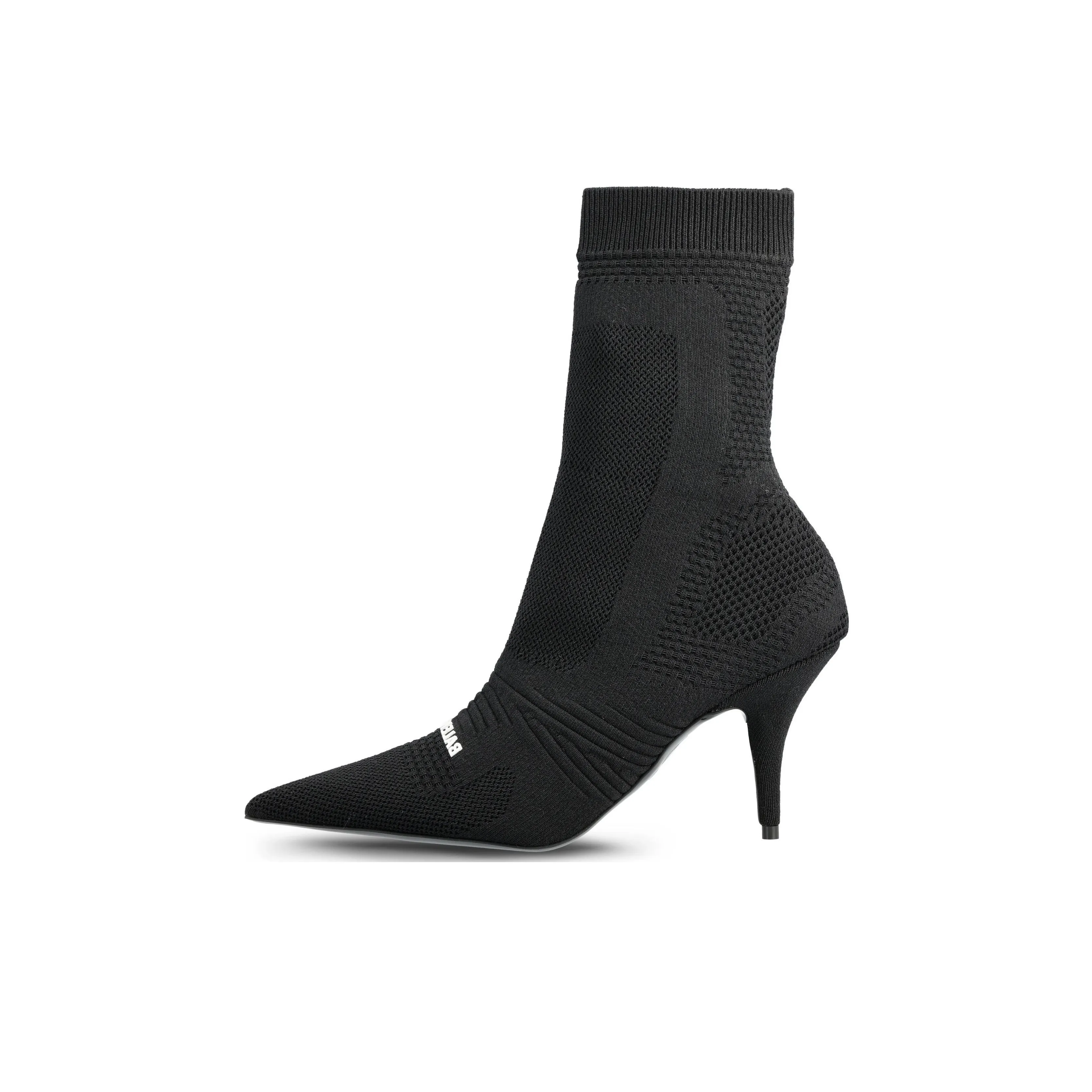 Balenciaga Ankle Boots 9cm Women's Black