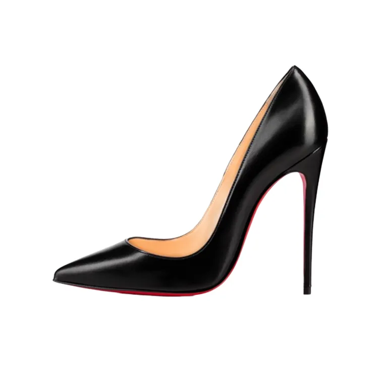 Christian Louboutin So Kate 120mm Pump Black Nappe Leather Women's