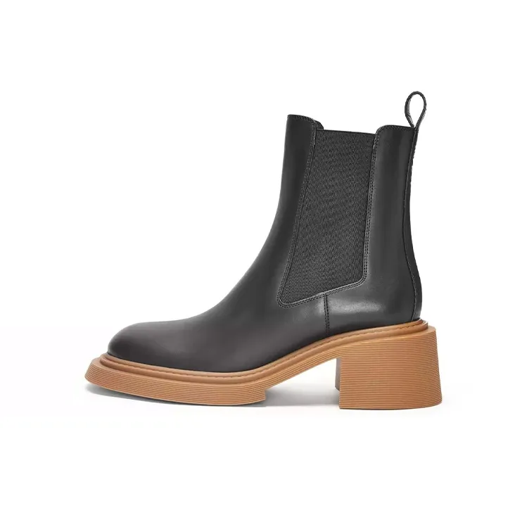 LOEWE Short Chelsea Boots 5.5cm Men's Black