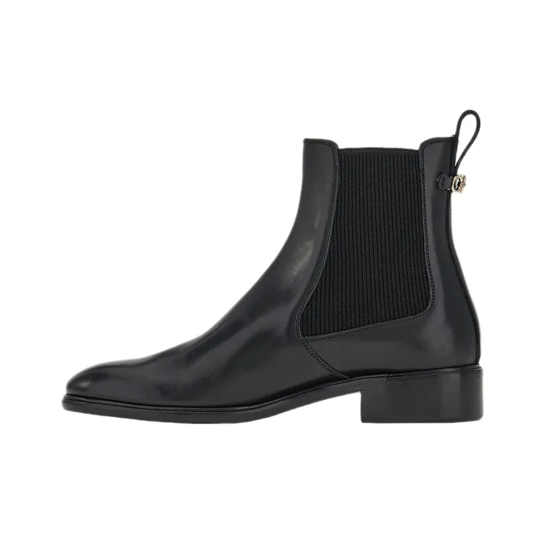 FERRAGAMO Chelsea Boots Women's Black
