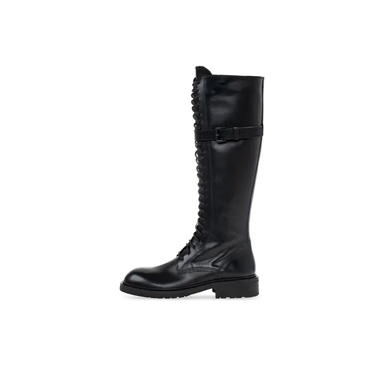 Ann Demeulemeester Lace up Knee high Boots