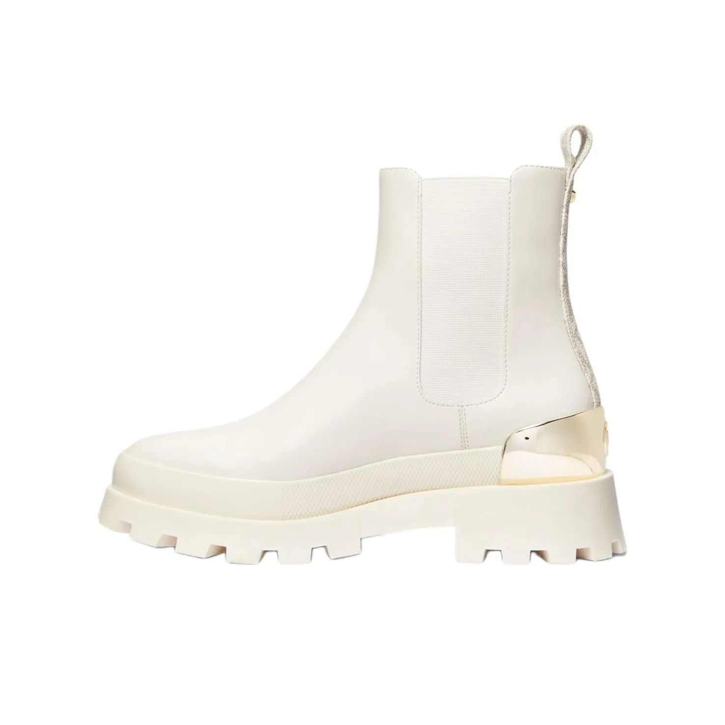 MICHAEL KORS Short Chelsea Boots Women's White