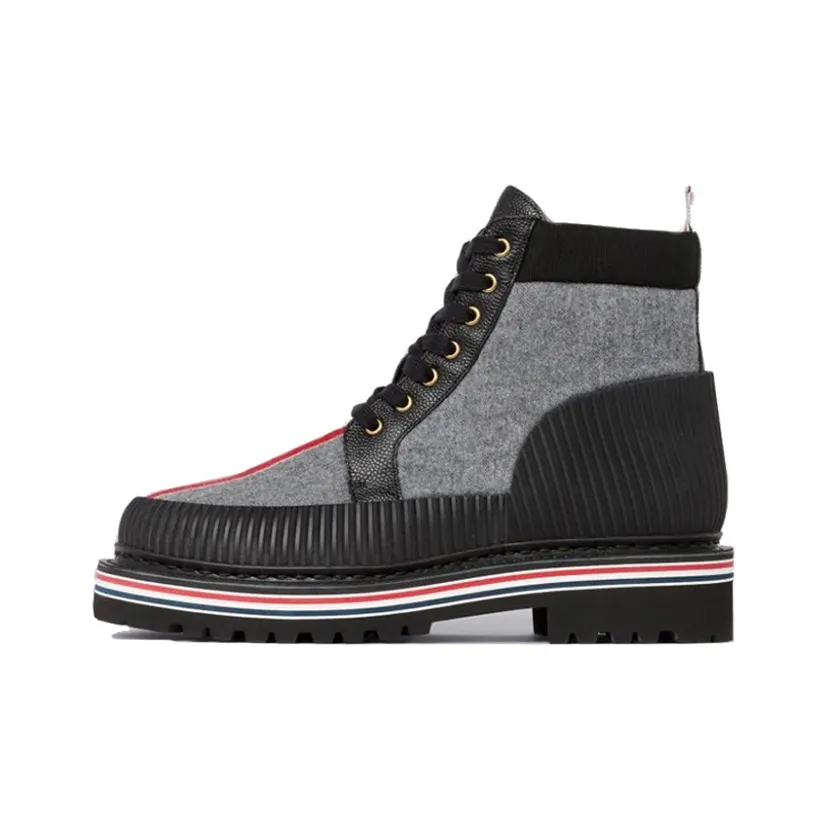 THOM BROWNE· Ankle Boots Men's Medium Gray