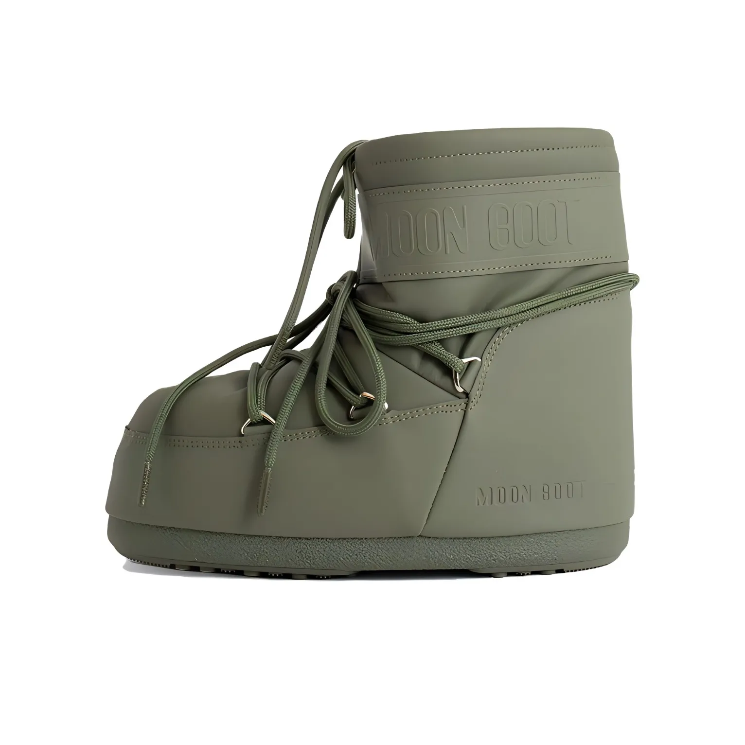 Moon Boot Icon Round Toe Lace Up Moon Boots Women's