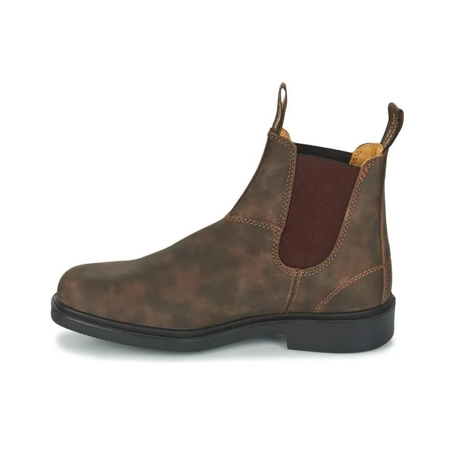 Blundstone Short Chelsea Boots 3cm Unisex Brown