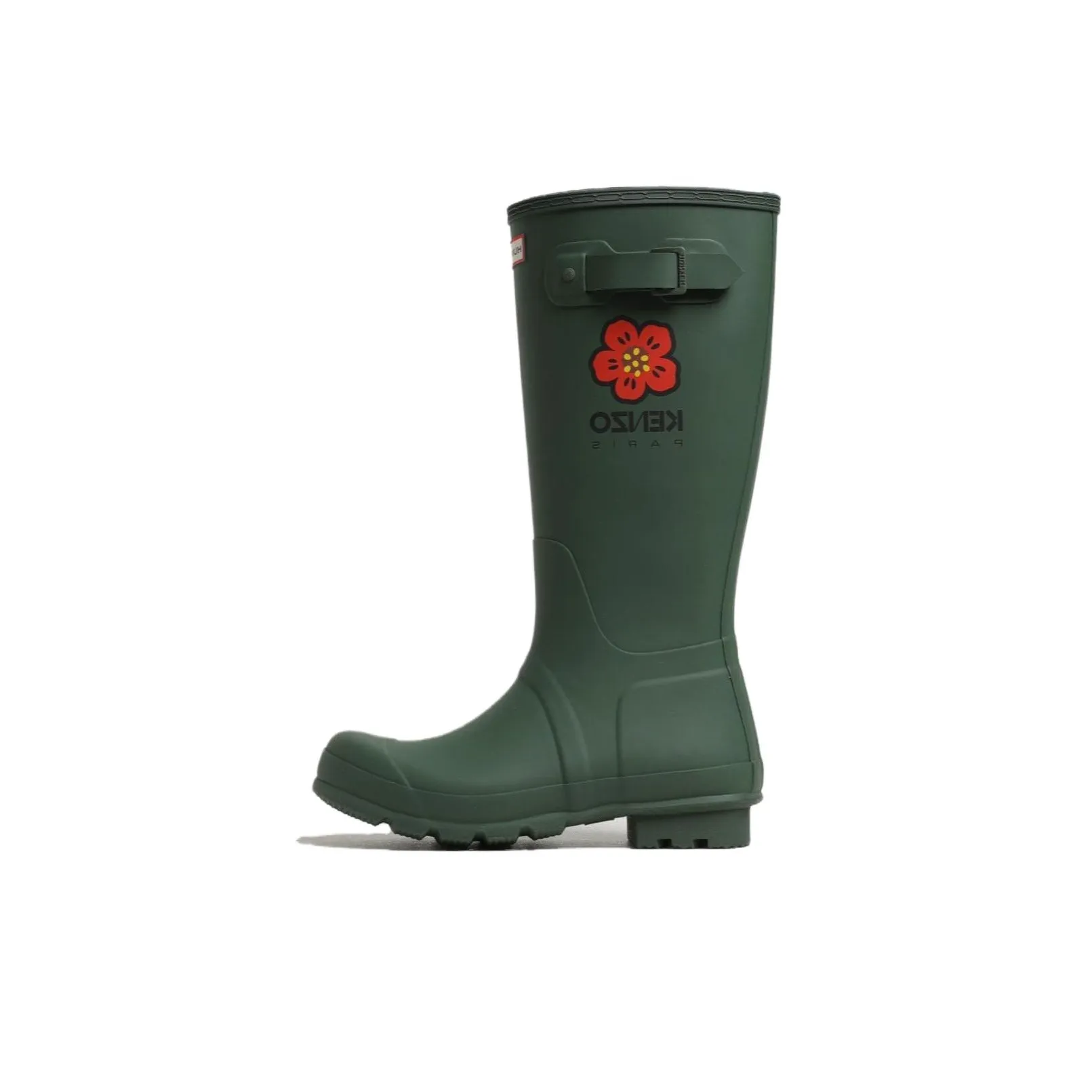 KENZO X Hunter Boke Flower-print Wellington Boots