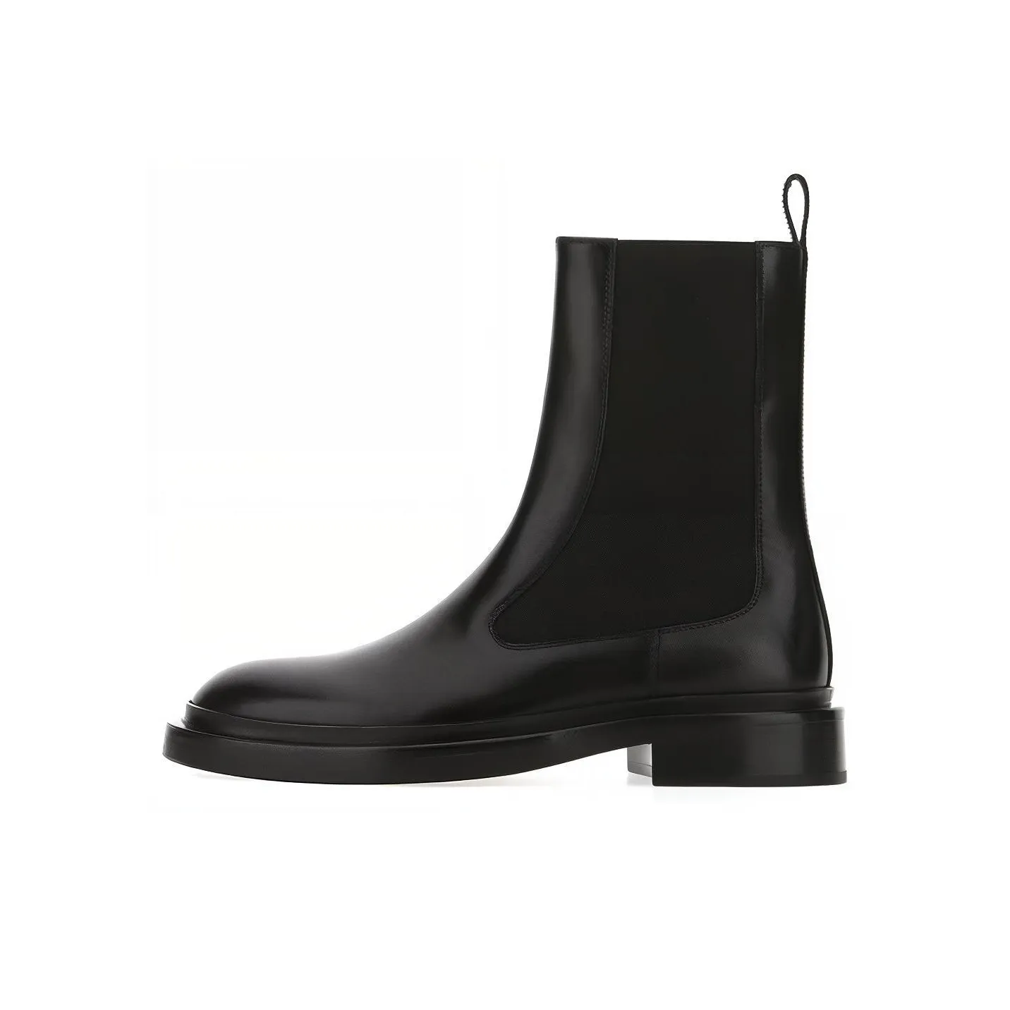 JIL SANDER Short Chelsea Boots Women's Black