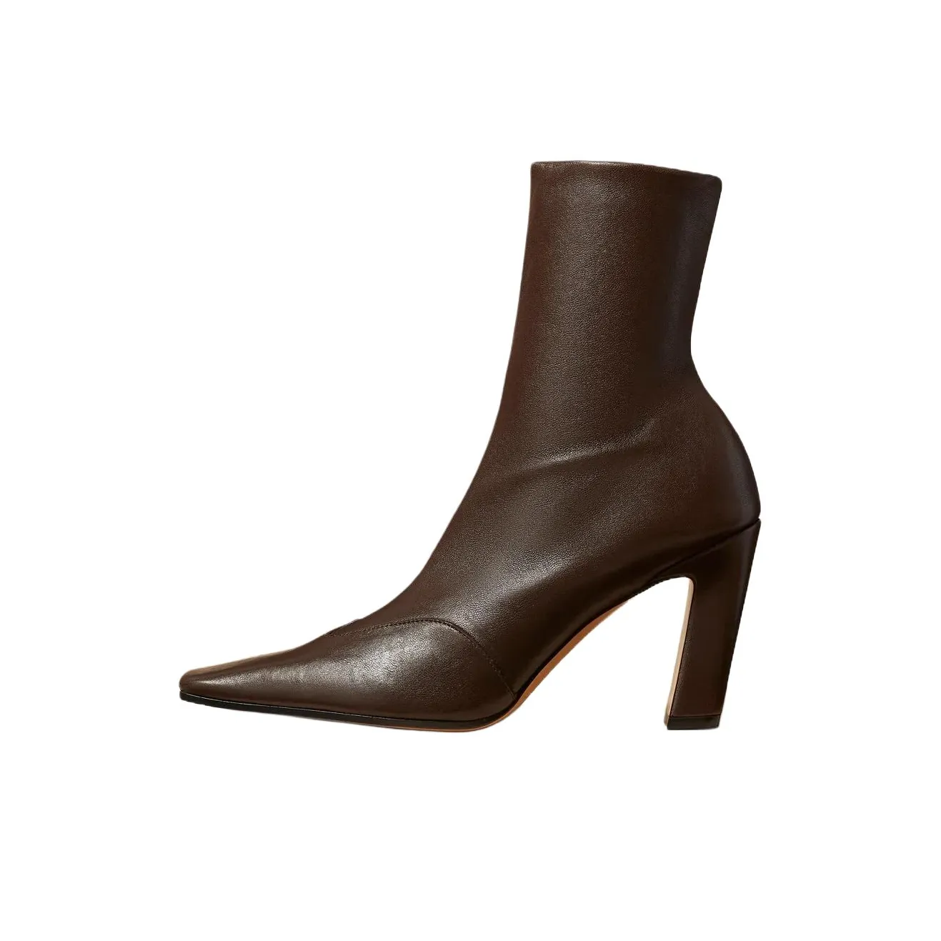 KHAITE Ankle Boots Women's Umber