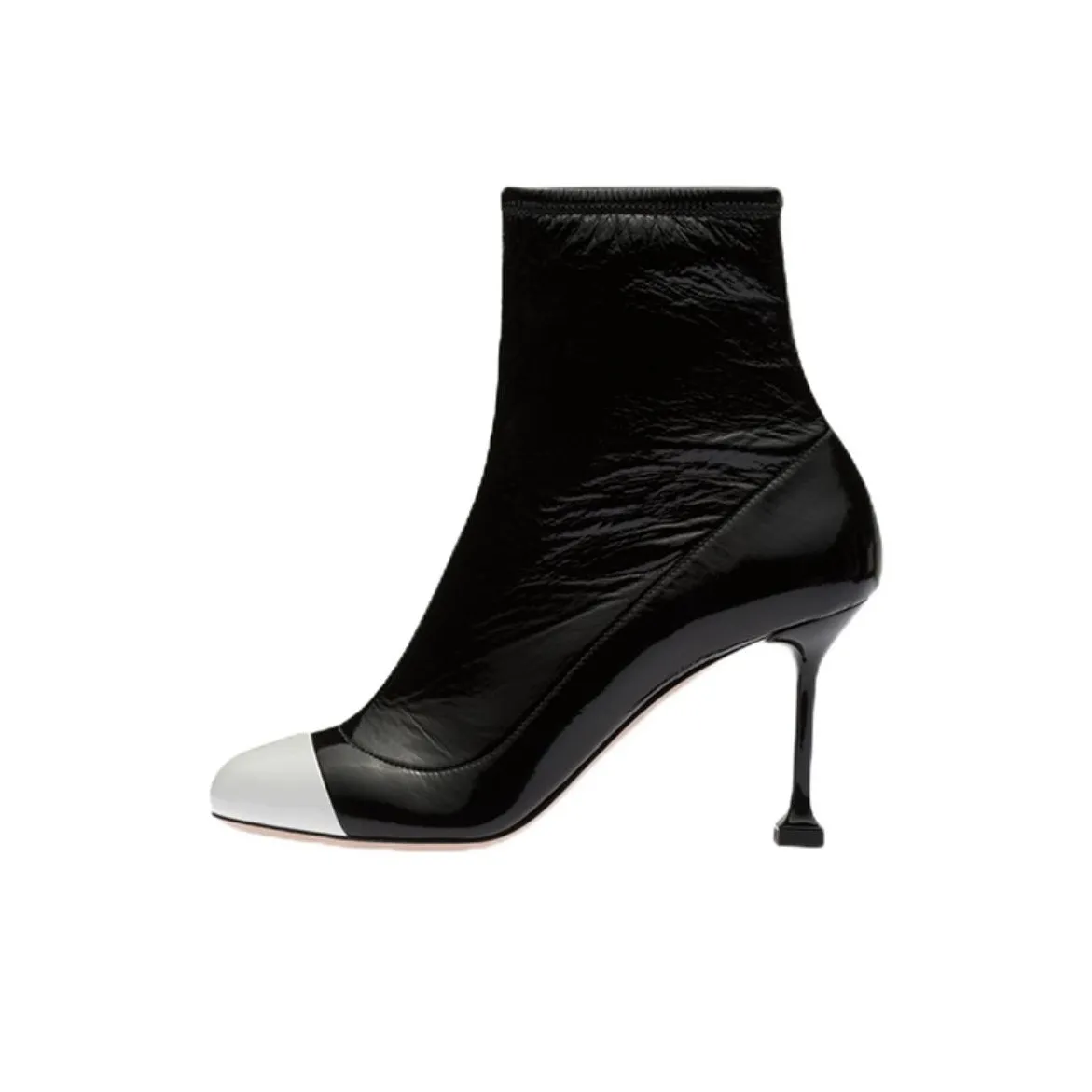 MIU MIU Ankle Boots 8.5cm Women's Black