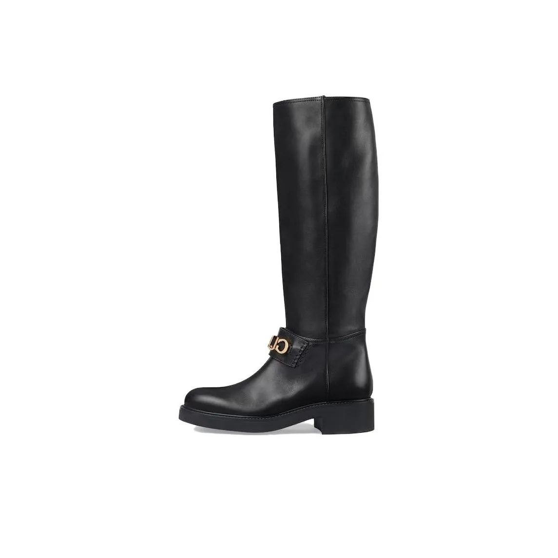GUCCI Knee high Boots Women's Black