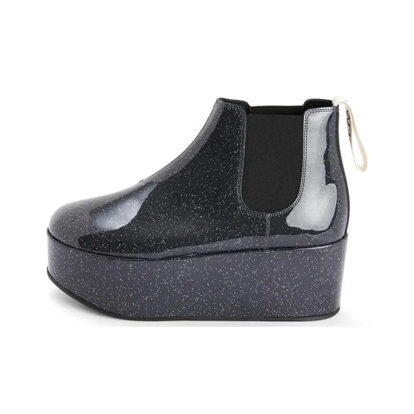 LOEWE Ankle Length Chelsea Boots Women's Black