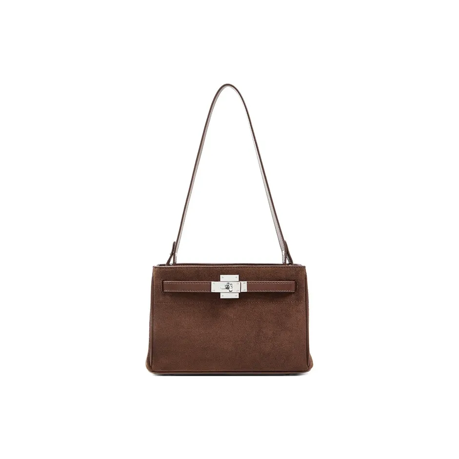 teenmix Сумка Kelly из коровьей кожи сумка через плечо среднего размера женская кофейного карамельного цвета