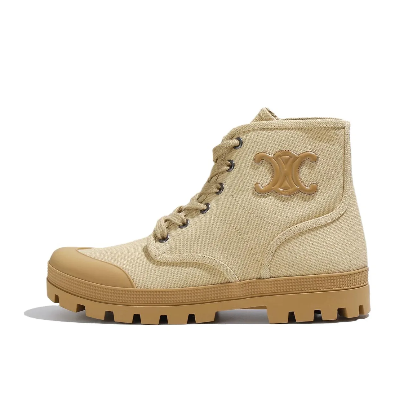 CELINE Ankle Boots Women's Yellow