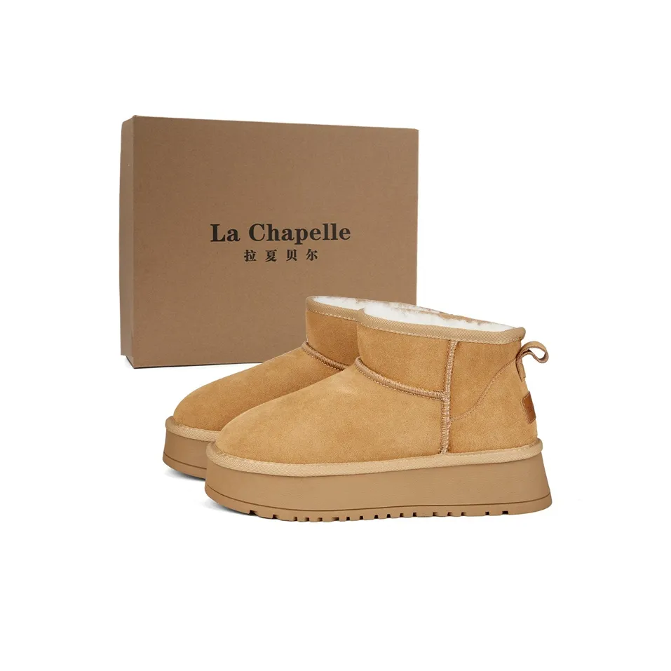 La Chapelle Thermal Abrasion Resistant Short Snow Boots Women's