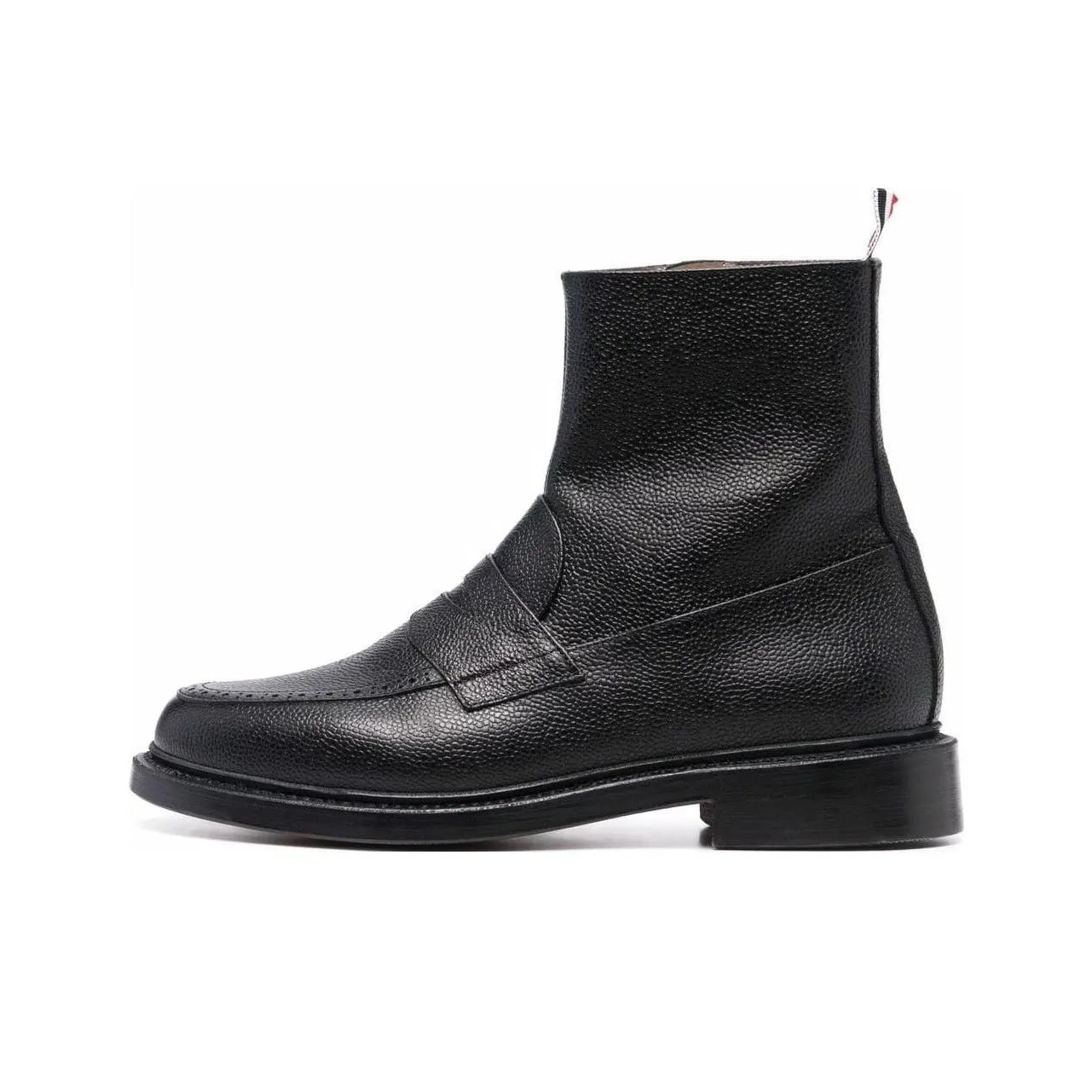THOM BROWNE Ankle Leather Boots