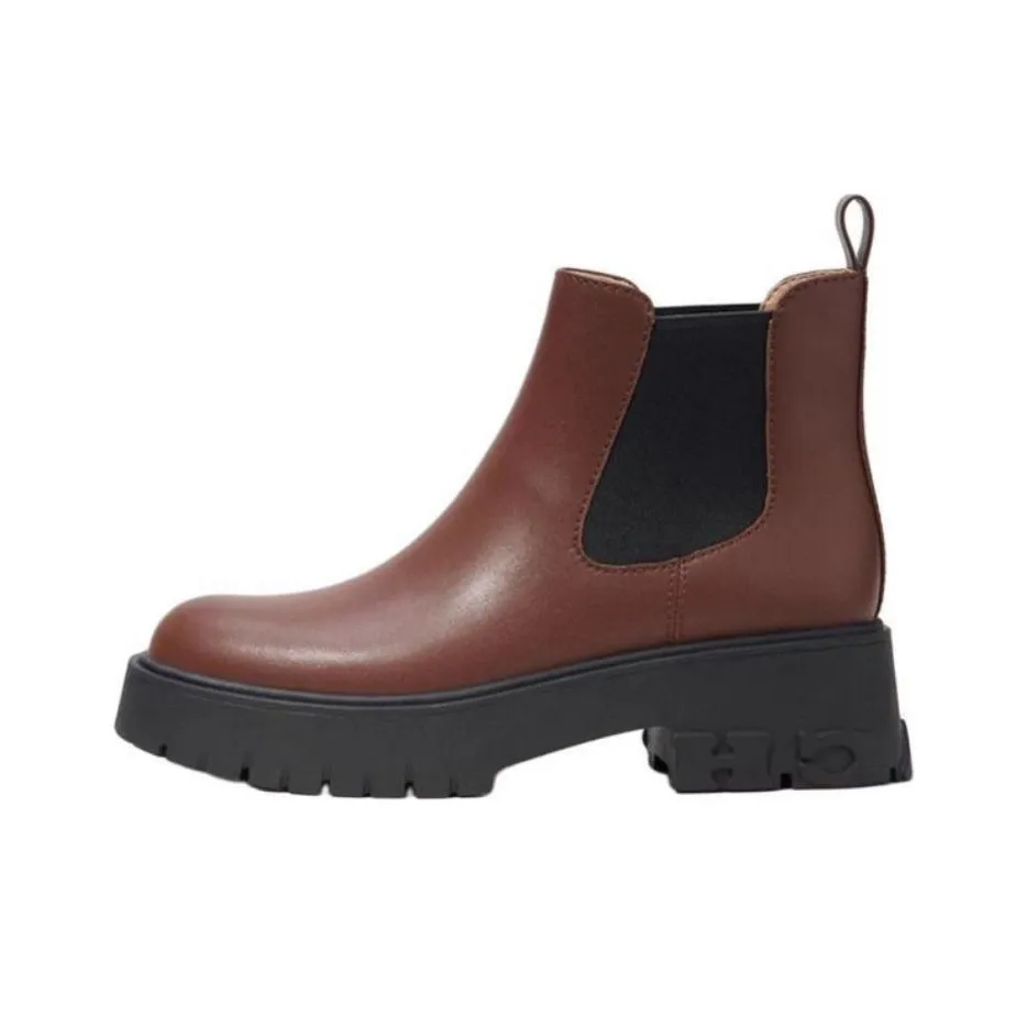 COACH Short Chelsea Boots Women's Brown