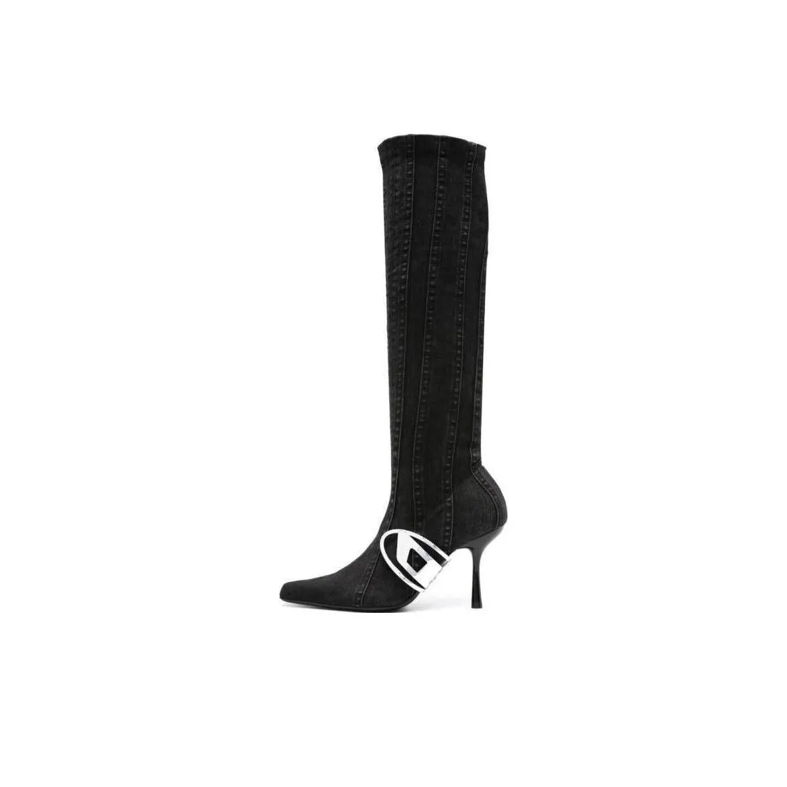 DIESEL D-Eclipse Kbt 100mm Denim Boots