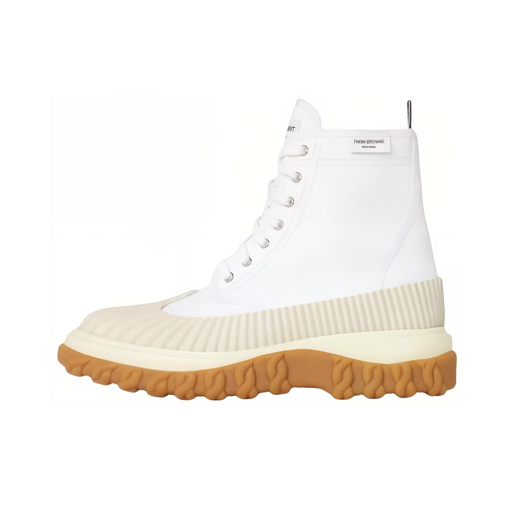 THOM BROWNE· Ankle Boots Men's White