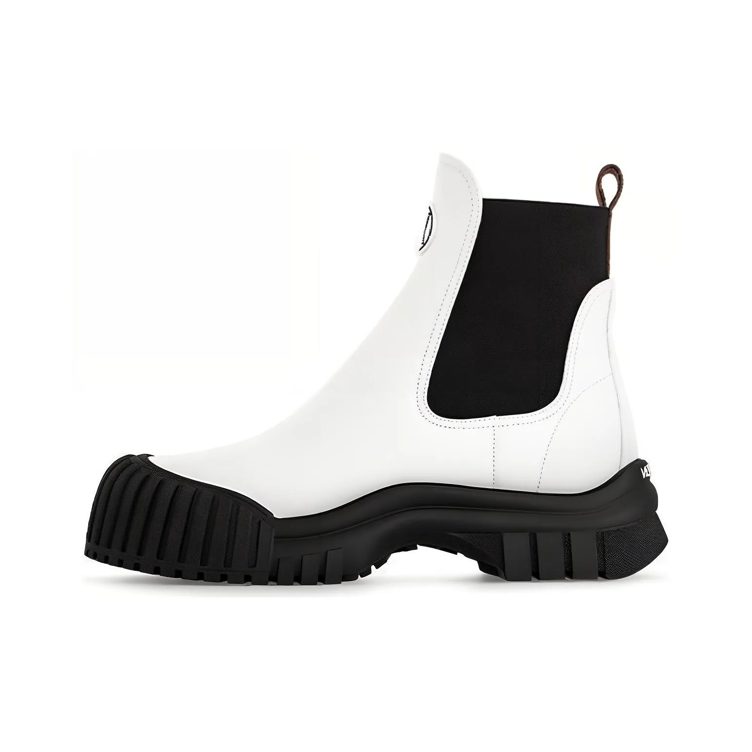 LOUIS VUITTON Ruby Flat Ankle Boots 'White' Women's