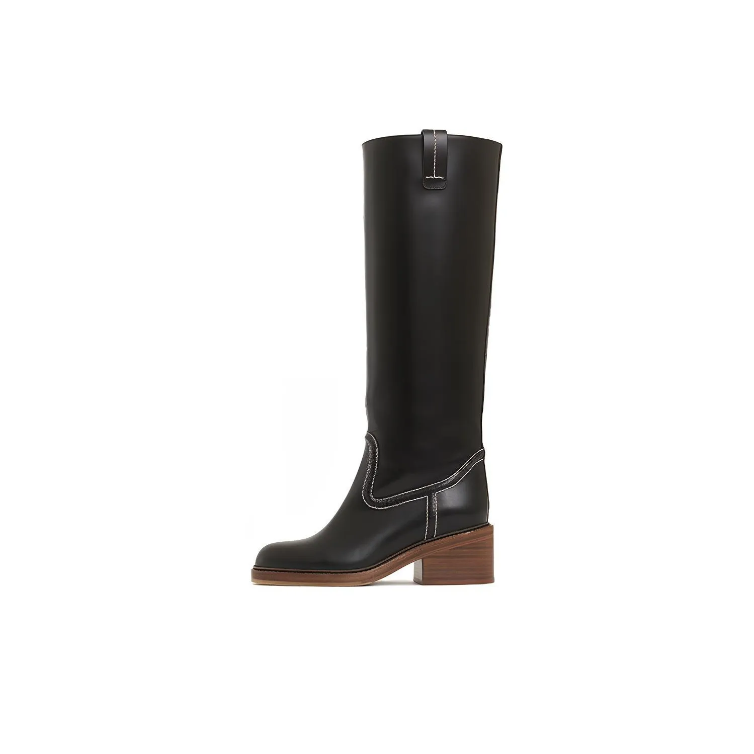 Chloé 60mm Heeled Leather Boots
