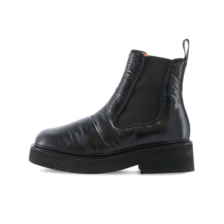 MARNI Short Chelsea Boots 3cm Women's Black