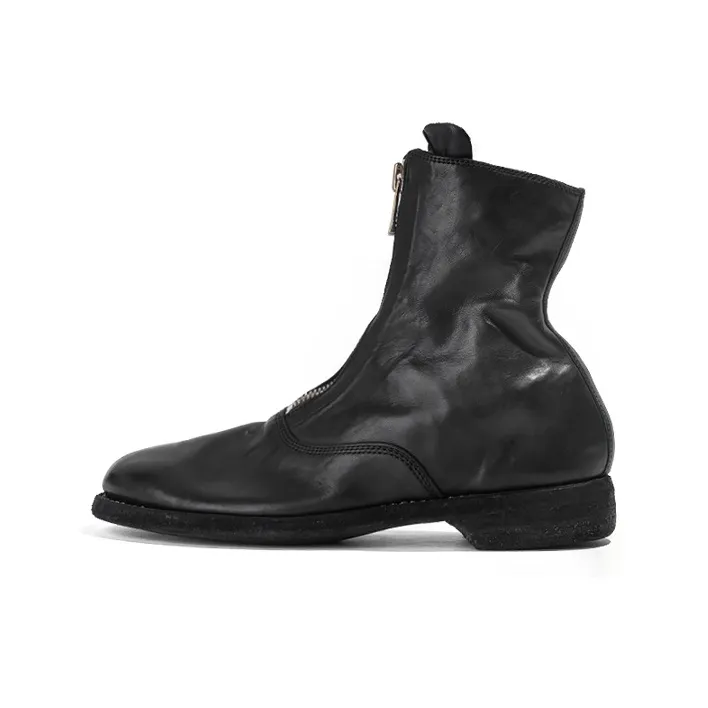 GUIDI 210 Ankle Boots Men's Black